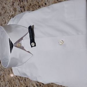 White brand new men's shirt.